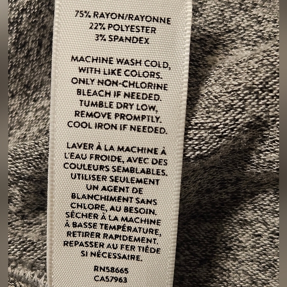 COPY - Melrose and market Heathered gray ultra soft hoodie Cardigan size M - Picture 5 of 5